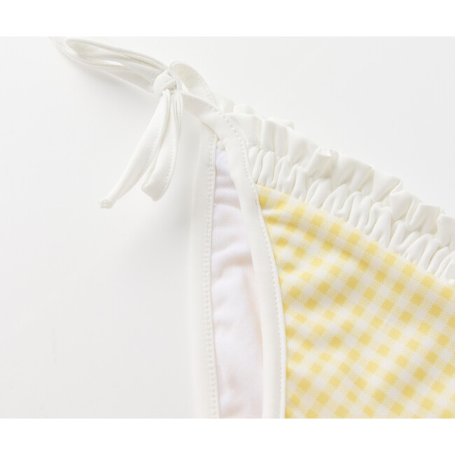 Elara Bikini, Yellow Gingham - Suits & Separates - 7