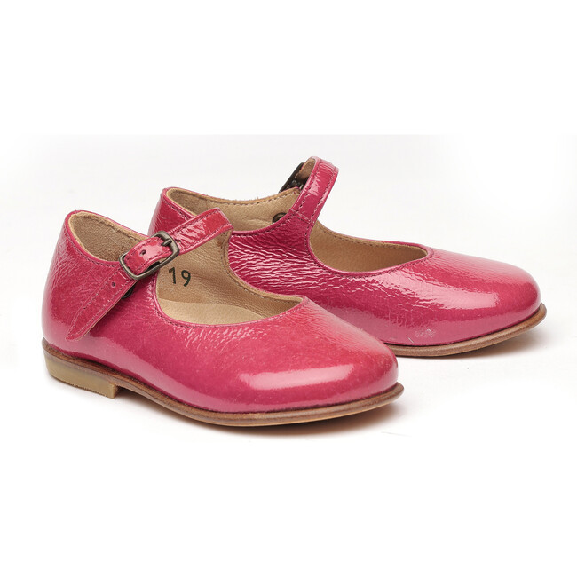 Patent Leather Ballerinas, Fuchsia