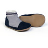 Elastic Slip-On, Navy - Slip Ons - 2
