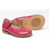 Patent Leather Ballerinas, Fuchsia - Mary Janes - 2