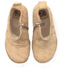 Leather Ankle Boots, Beige - Boots - 2
