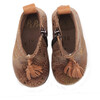 Leather Ankle Boots, Brown - Boots - 3