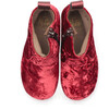 Velvet Boots, Burgundy - Boots - 3