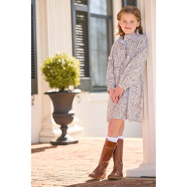 Ruffled Shirt Dress, Margaux Floral - Dresses - 4