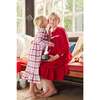 Classic Nightgown, Red - Pajamas - 2 - thumbnail