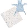 Stretch Swaddle Wrap & Comforter Gift Pack Vanilla Nautical - Swaddles - 1 - thumbnail