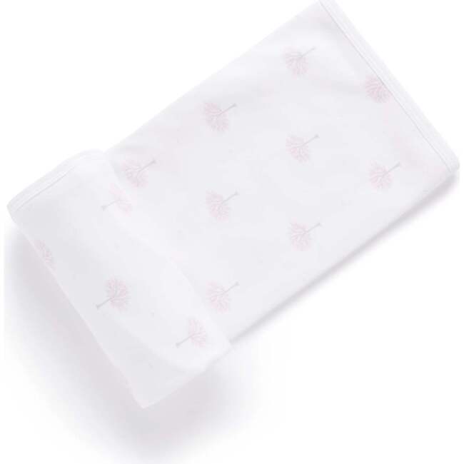 Stretch Swaddle Wrap & Comforter Gift Pack Pale Pink Tree - Swaddles - 2