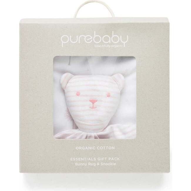 Stretch Swaddle Wrap & Comforter Gift Pack Pale Pink Tree - Swaddles - 3