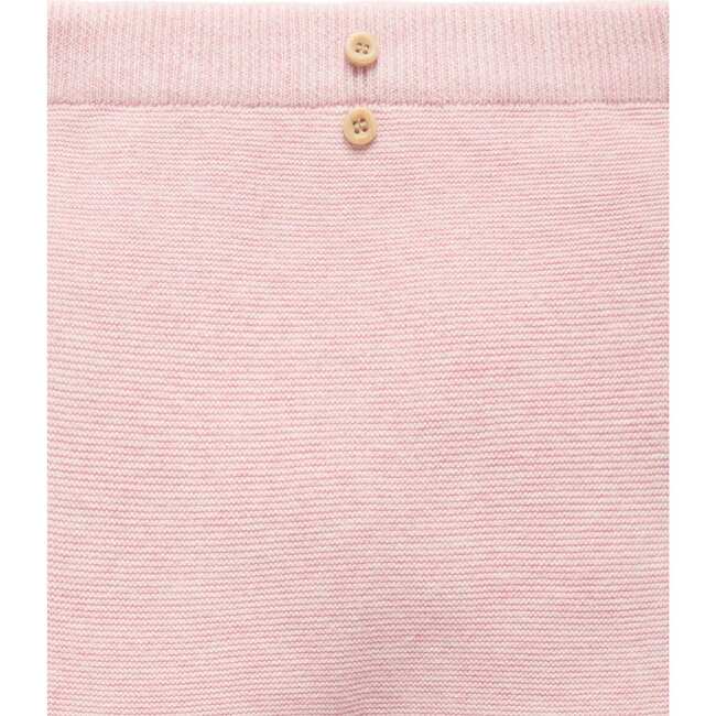 Textured Knit Legging Pink Melange - Leggings - 2