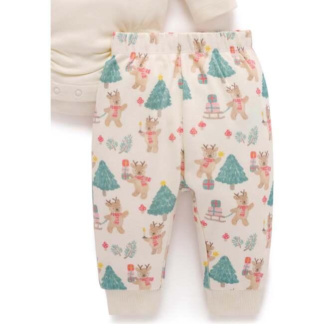 3 Piece Gift Set Deer Christmas Print - Mixed Apparel Set - 4