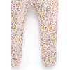 2 Pack Printed Zip Footie Woodland Ditsy Print - Footie Pajamas - 3