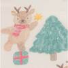 Christmas 2 Pack Printed Zip Footie Deer Print - Mixed Apparel Set - 5