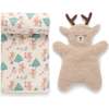 Christmas Stretch Swaddle Wrap & Reindeer Lovey - Swaddles - 1 - thumbnail