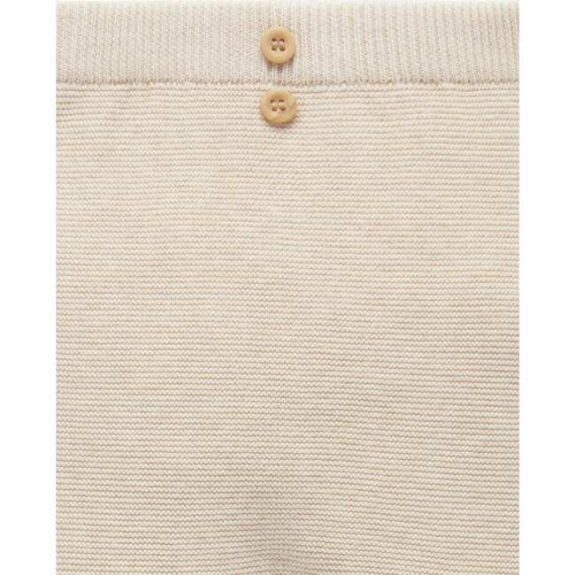 Textured Knit Legging Wheat melange - Leggings - 2