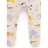 2 Pack Printed Zip Footie Migrating Animals Print - Footie Pajamas - 3