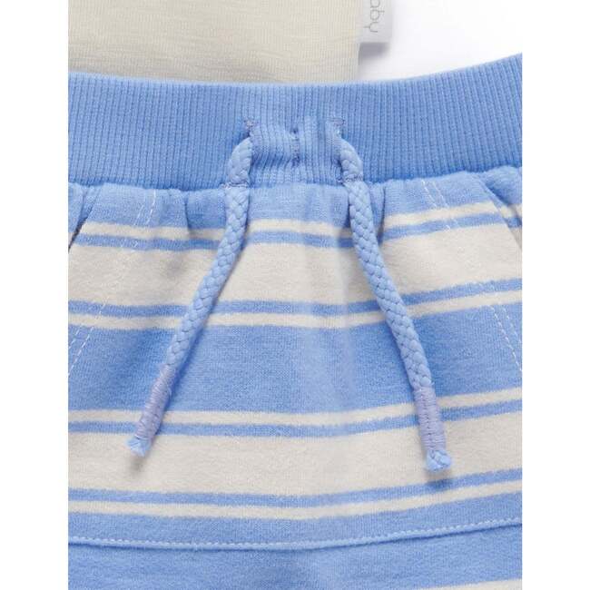 Octopus Short and Tee Set Ocean stripe - Mixed Apparel Set - 3