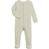 Peyton Zipper Sleeper, Sage - Bodysuits - 1 - thumbnail