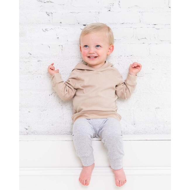 Madison Hooded Pullover, Clay - Sweatshirts - 2