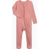 Peyton Zipper Sleeper Rose - Footie Pajamas - 1 - thumbnail