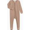 Peyton Zipper Sleeper Truffle - Footie Pajamas - 1 - thumbnail