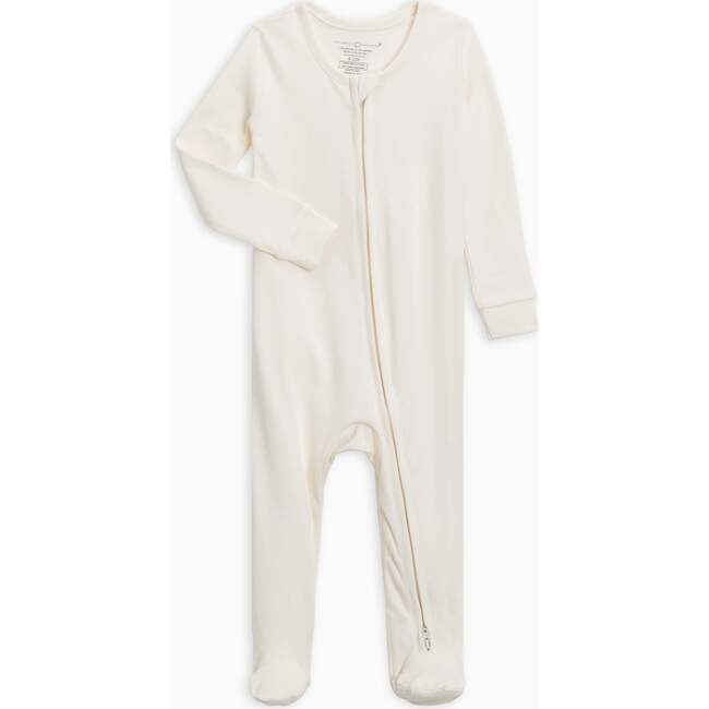 Peyton Zipper Sleeper Ivory
