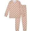 Bamboo Toddler Pajama Set, Holly Trellis - Pajamas - 1 - thumbnail