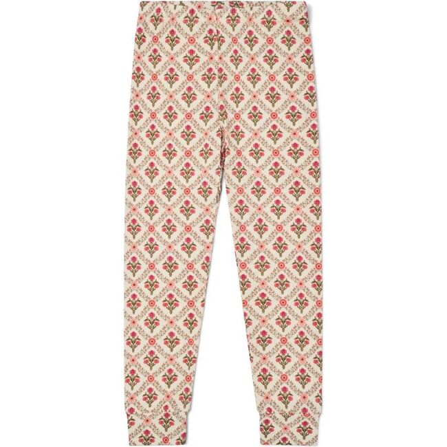 Bamboo Toddler Pajama Set, Holly Trellis - Pajamas - 3