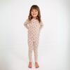 Bamboo Toddler Pajama Set, Holly Trellis - Pajamas - 4