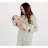 Women's Bamboo Pajama Set, Evergreen Stripe - Pajamas - 5
