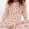 Bamboo Toddler Pajama Set, Holly Trellis - Pajamas - 5