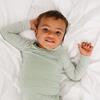 Bamboo Toddler Pajama Set, Evergreen Stripe - Pajamas - 4