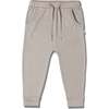 Organic Harem Pants, Oat - Pants - 1 - thumbnail
