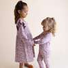 Organic 2-Way Zip Romper, Thistle - Rompers - 2
