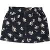 Organic Corduroy Skirt, Navy Bloom - Skirts - 1 - thumbnail