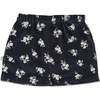 Organic Corduroy Skirt, Navy Bloom - Skirts - 3
