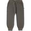 Organic Fleece Jogger Pants, Olive - Pants - 1 - thumbnail