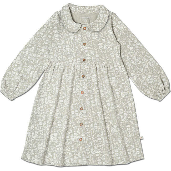 Organic Collared Dress, Wildsage
