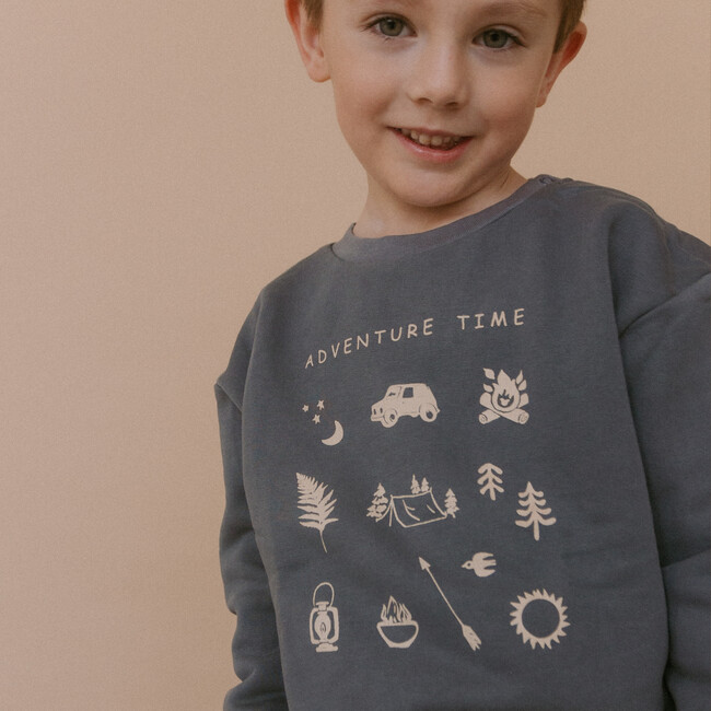 Organic Fleece Sweatshirt, Adventure