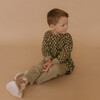 Organic Tee & Foldover Pants Set, Checker - Mixed Apparel Set - 2