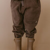 Organic Corduroy Pant, Dark Brown - Pants - 2