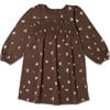 Organic Smocked Sundress, Birch - Dresses - 1 - thumbnail