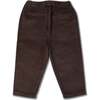 Organic Corduroy Pant, Dark Brown - Pants - 3