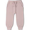 Organic Fleece Jogger Pants, Dusty Rose - Pants - 1 - thumbnail