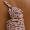 Organic Swaddle Blanket & Hat Set, Mystic Floral - Swaddles - 2