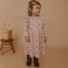 Organic Long Sleeve Ruffle Dress, Hearts - Dresses - 4