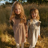 Organic Ruffle Corduroy Dress, Olive - Dresses - 2