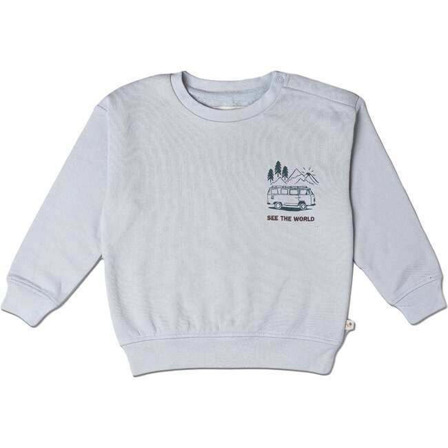 Organic Fleece Sweatshirt, Travel