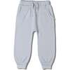 Organic Fleece Jogger Pants, Grey - Pants - 1 - thumbnail