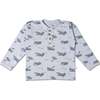 Organic Henley Tee, Airplanes - T-Shirts - 1 - thumbnail
