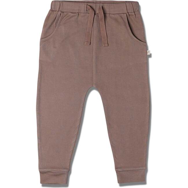 Organic Harem Pants, Taupe
